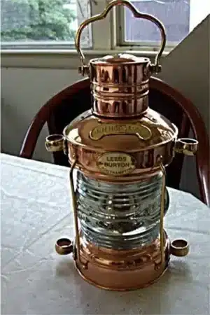Copper Anchor Lamp