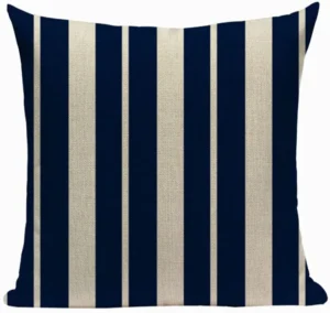 Nautical Navy Blue Stripes
