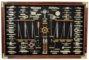 Captain's Large Knot Board Display