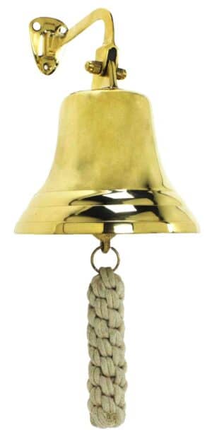 Solid Brass Ship’s Bell – 6”