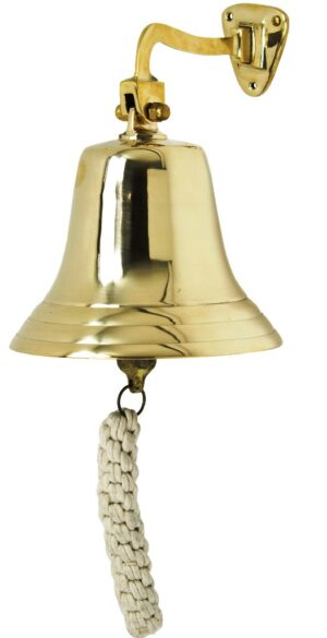 Solid Brass Ship’s Bell – 10”