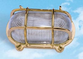 Bulkhead Lamp – Solid Brass