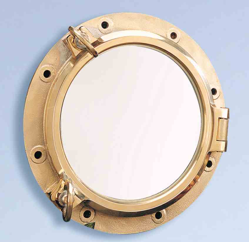 Heavy Duty Brass Porthole - 16"