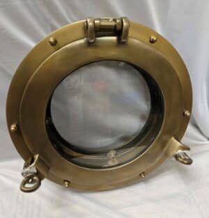 Antique Brass Professional Porthole – 12”