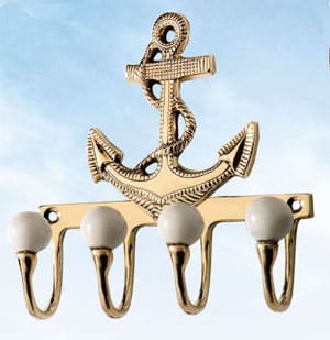 Anchor Coat / Key Hooks