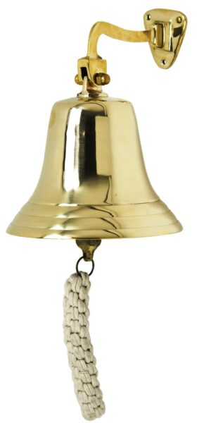 Brass Bell Engraving - 8"