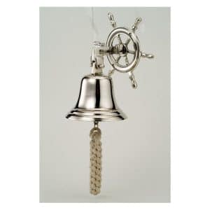 Chrome Aluminum Wheel Bell - 4-1/2"