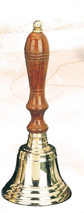 Large Brass Hand Bell - 4"