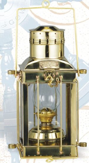 Brass Cargo Lamp - 10"