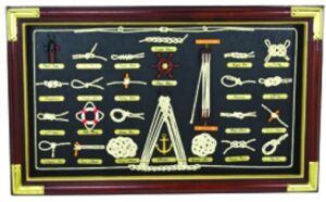 Chief Bosun's  Knot Board Display