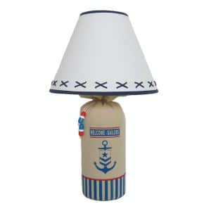 Welcome Sailors Sea Bag Table Lamp