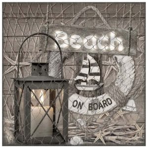 Beach Canvas 3D Wall Art