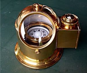 Binnacle Compass - Brass
