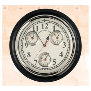 Clock - Four Time Zone